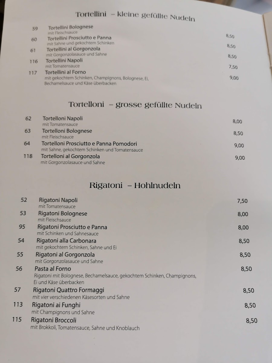 Menu Pizzeria Sole Mio-2